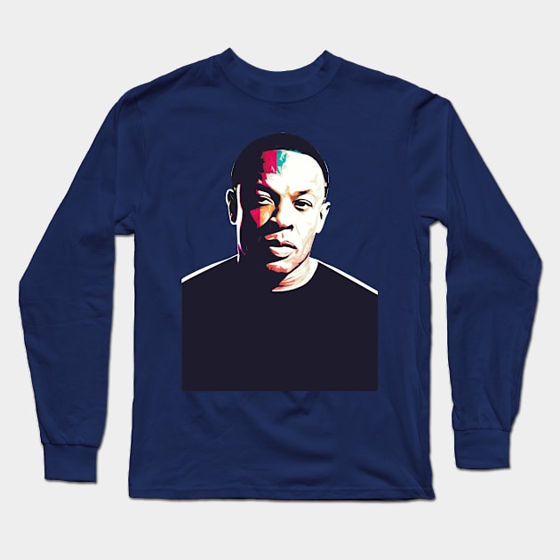 Dr. Dre Dr Dre Long Sleeve T-Shirt by Creativedy Stuff